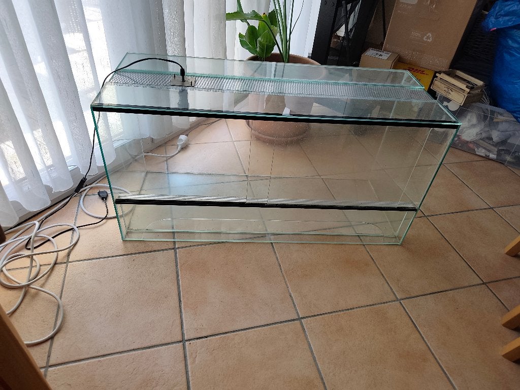 Terrarium H50 L100 P40CM, Dieren en Toebehoren, Ophalen, Gebruikt