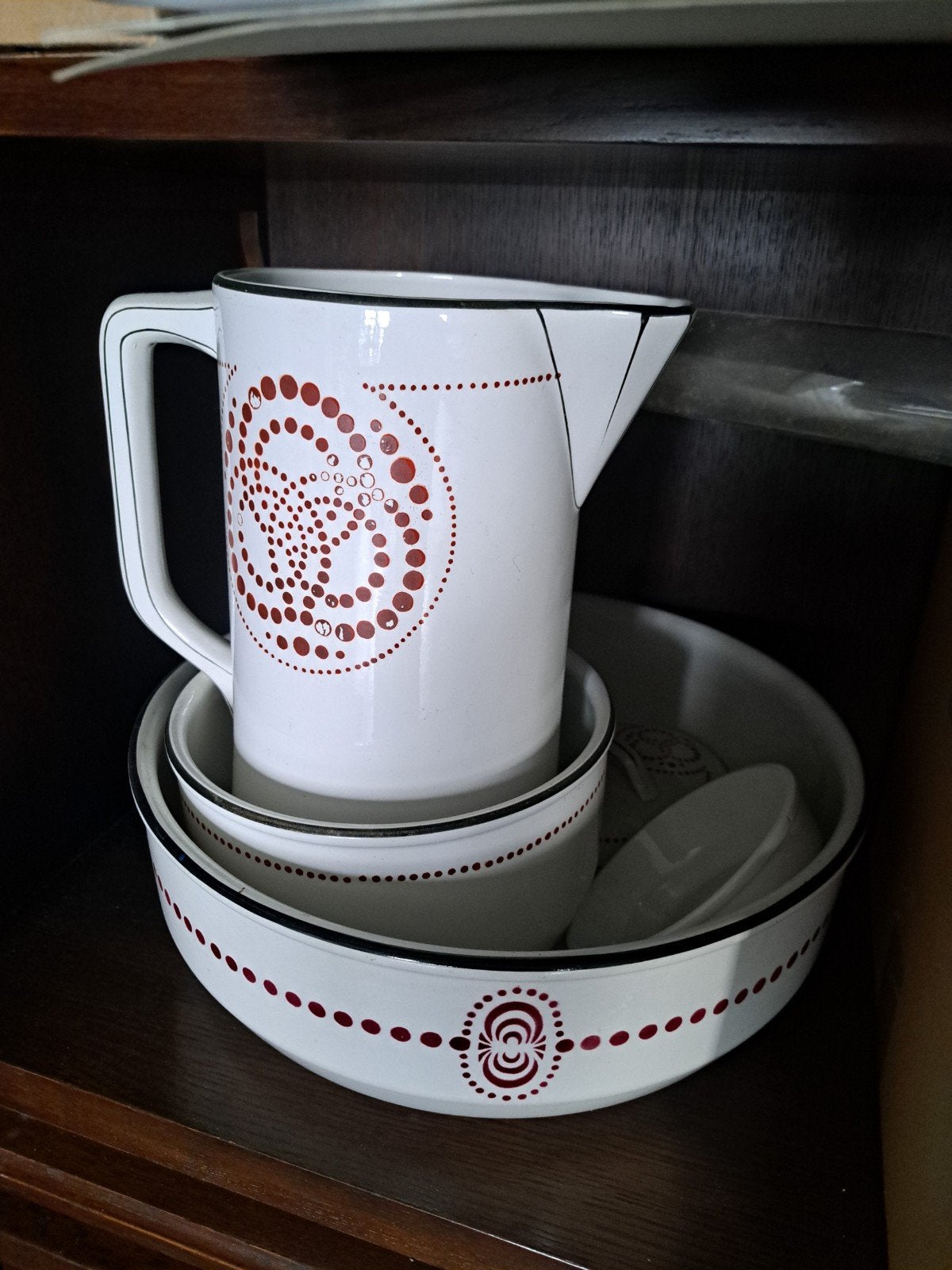 Art Deco lampetstel, Enlèvement