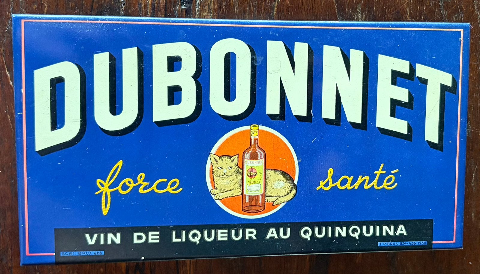 Liqueur au quinoa Dubonnet, Collections, Marques & Objets publicitaires, Enlèvement ou Envoi, Utilisé, Panneau publicitaire
