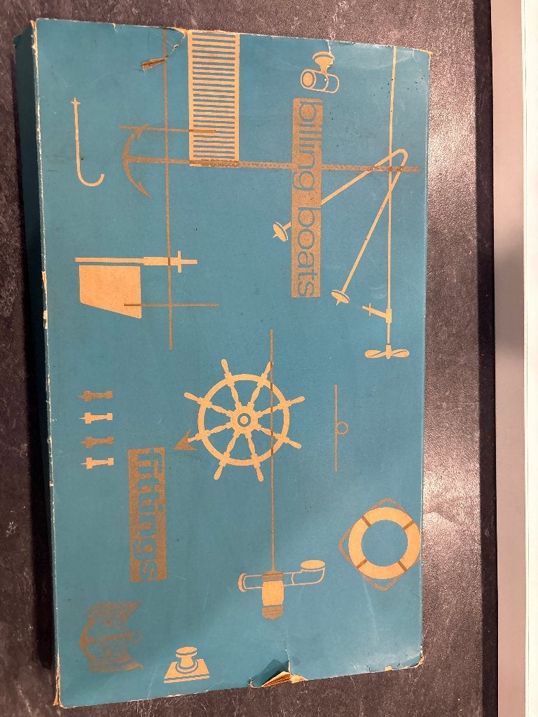 Vintage modelbouw scheepsonderdelen set, Hobby en Vrije tijd, Ophalen of Verzenden, Gebruikt