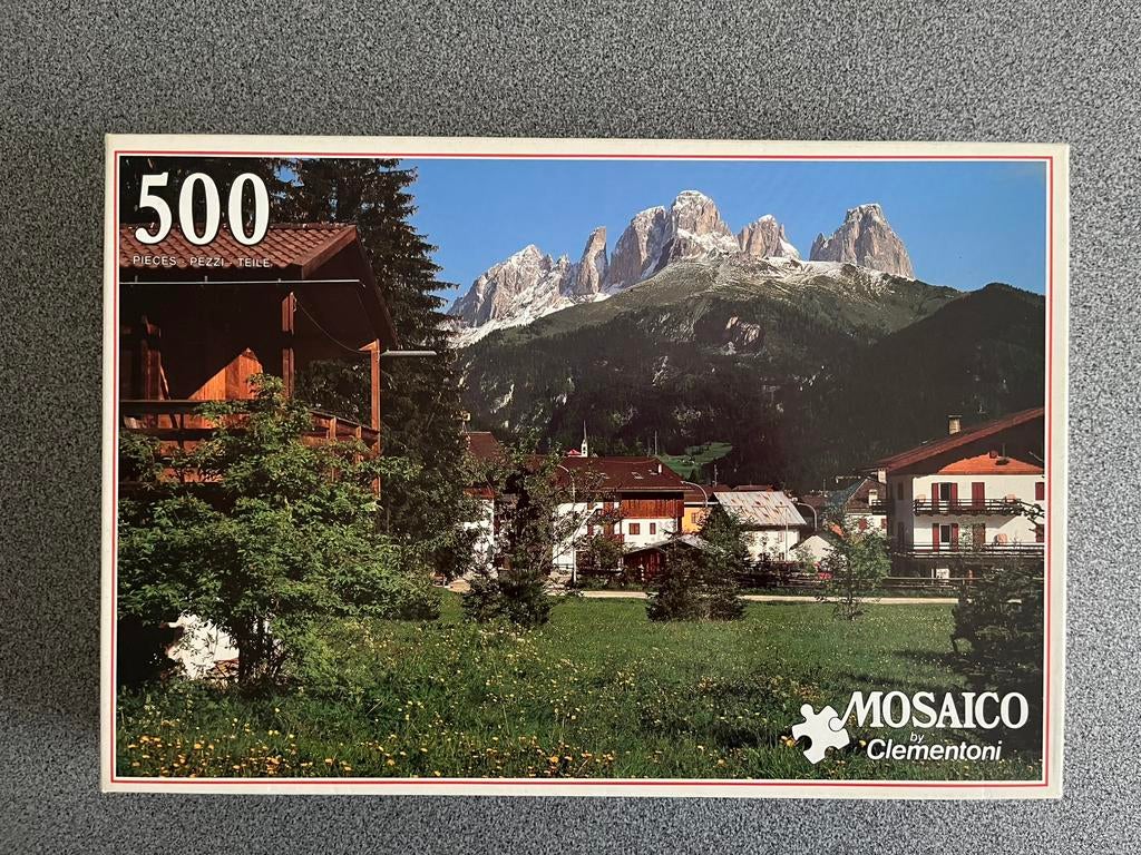 Puzzel mosaico by Clementoni - 500 stuks, Enlèvement ou Envoi, Puzzle