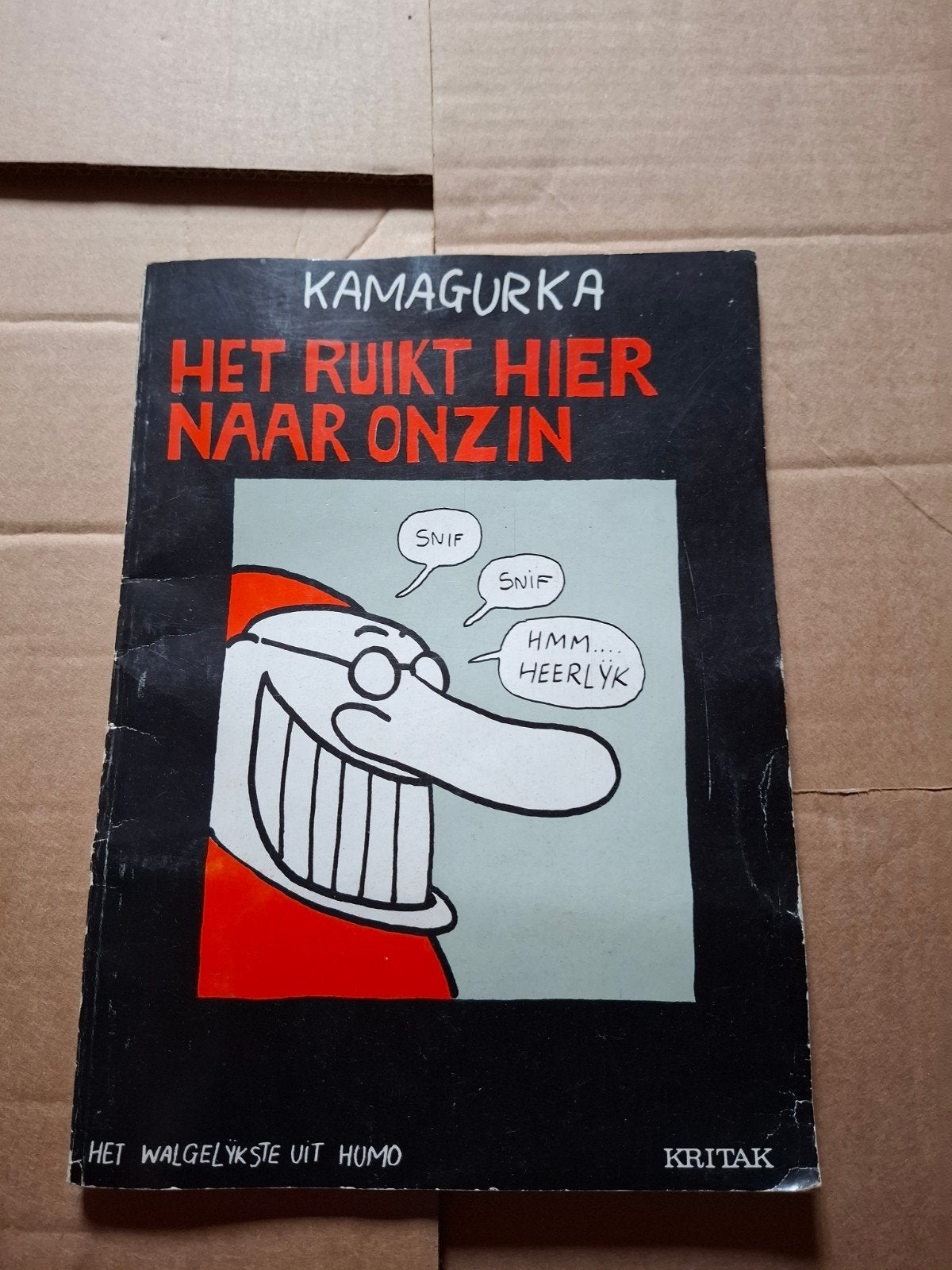 strip kamagurka, Boeken, Eén stripboek, Ophalen, Gelezen