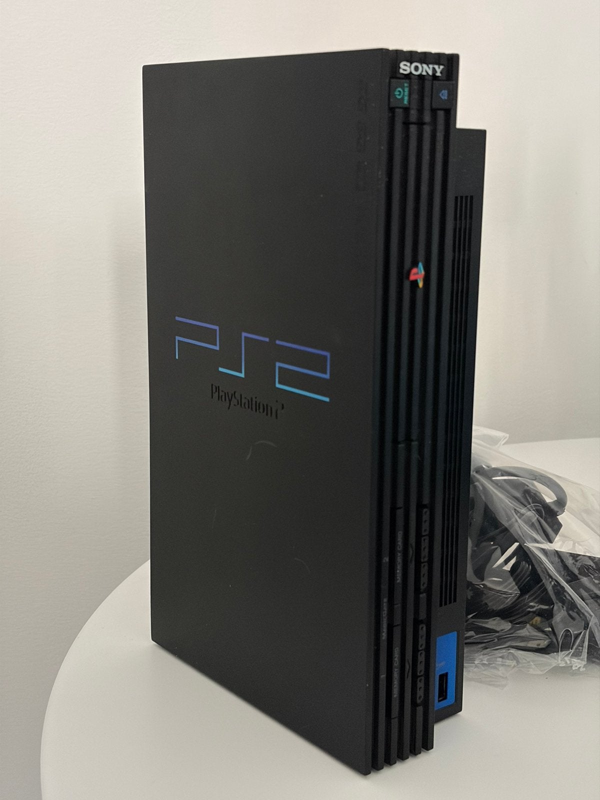 PlayStation 2 in mooie staat, Ophalen, Gebruikt, Zwart, Met games