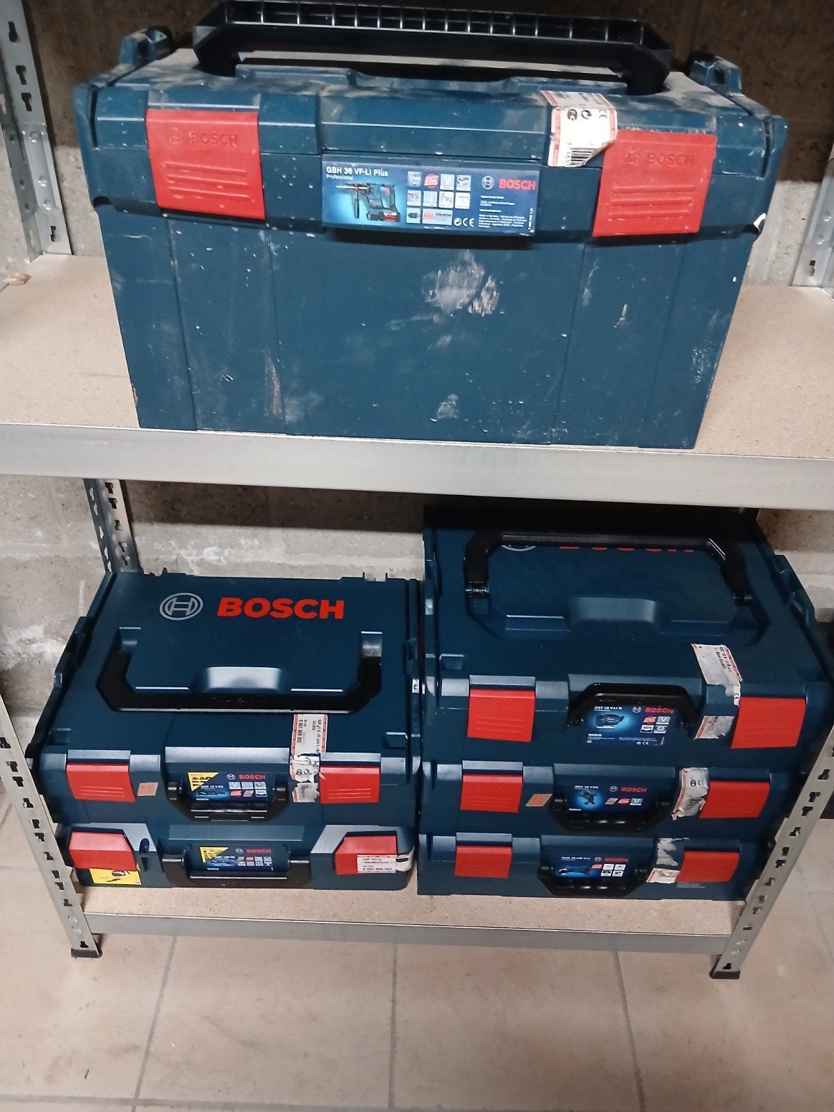 Bosch koffer  l boxx, Bricolage & Construction, Boîtes à outils, Enlèvement