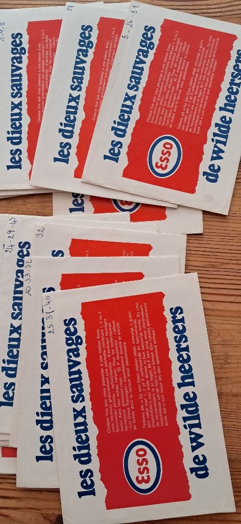 Plaatjes foto´s dieren  ´ De wilde heersers ´ Esso, Ophalen, Zo goed als nieuw, Dier, Foto