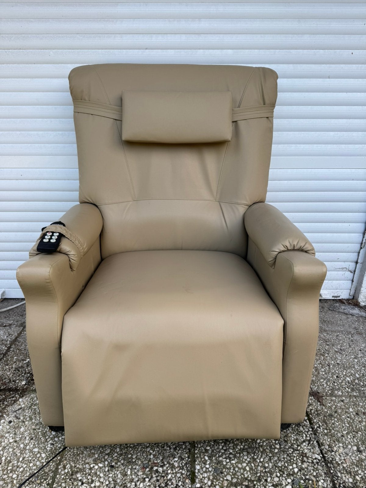 Relaxzetel, Ophalen, Gebruikt, 75 tot 100 cm, Leer