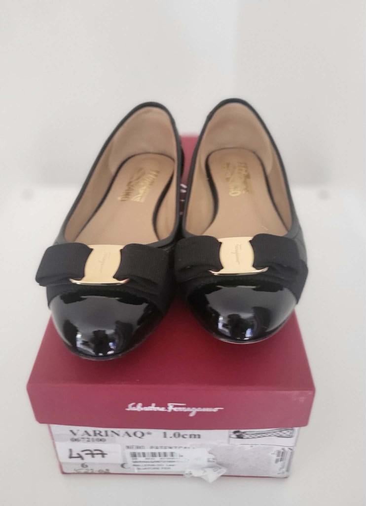 Salvatore Ferragamo ballerina's, Kleding | Dames, Ophalen of Verzenden, Zo goed als nieuw, Ballerina's