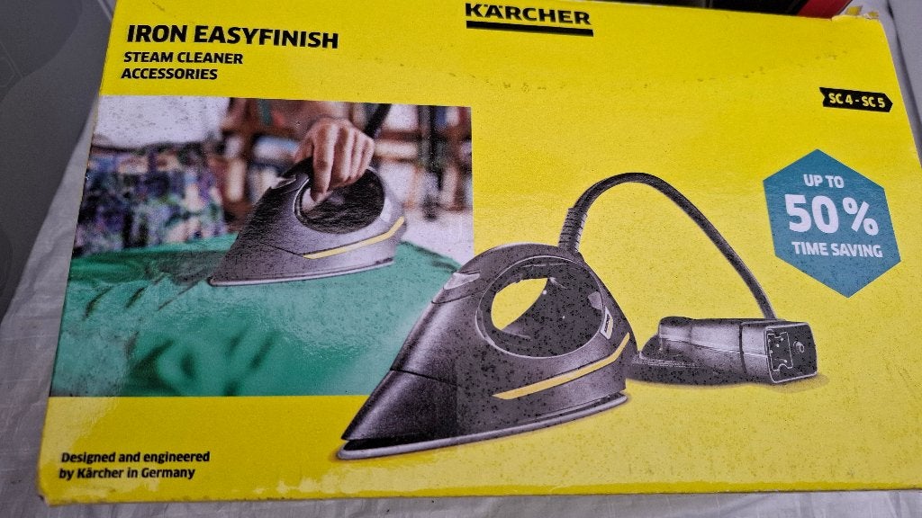 Strijkijzer Karcher, Electroménager, Enlèvement, Neuf, Fer à repasser avec cordon