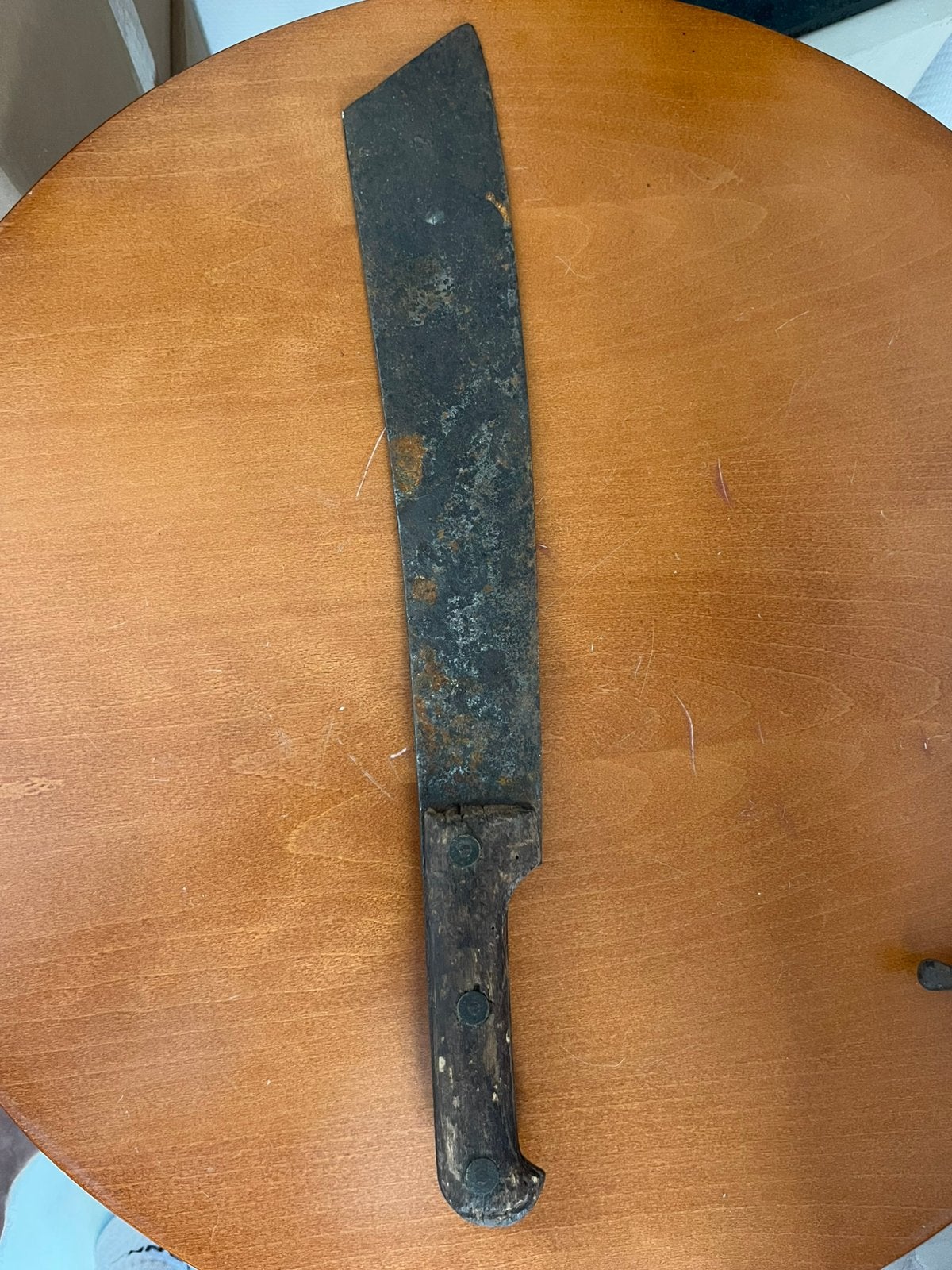 Machette premiere guerre forgé mains surement allemande, Enlèvement ou Envoi