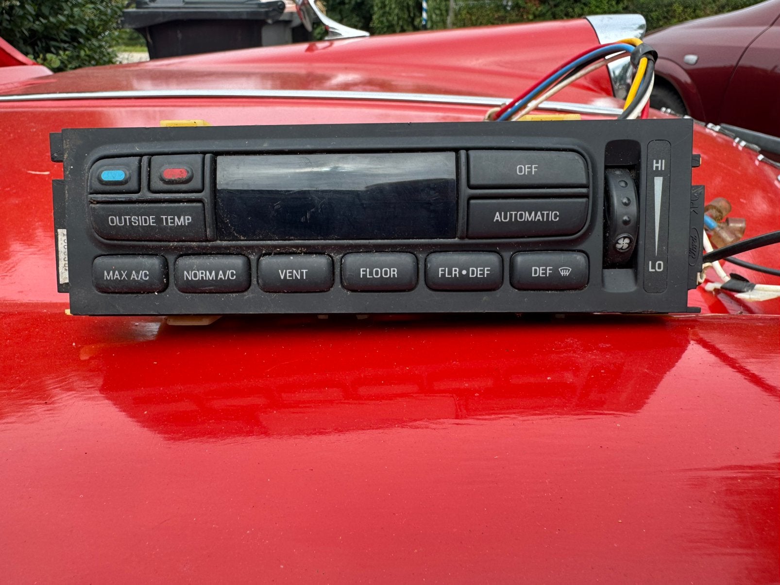 Airco climatecontrol lincoln towncar, Enlèvement