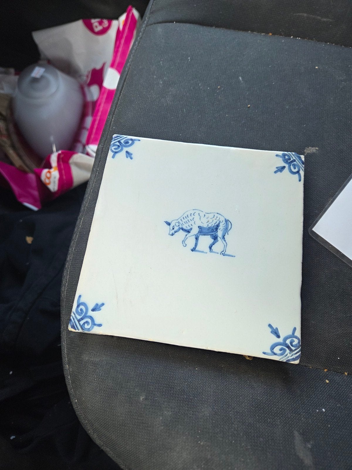 oude delft tegel, Antiek en Kunst, Ophalen