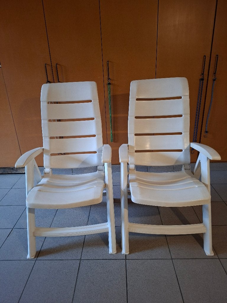 tuinstoelen, Jardin & Terrasse, Enlèvement, Utilisé, Synthétique, Pliant