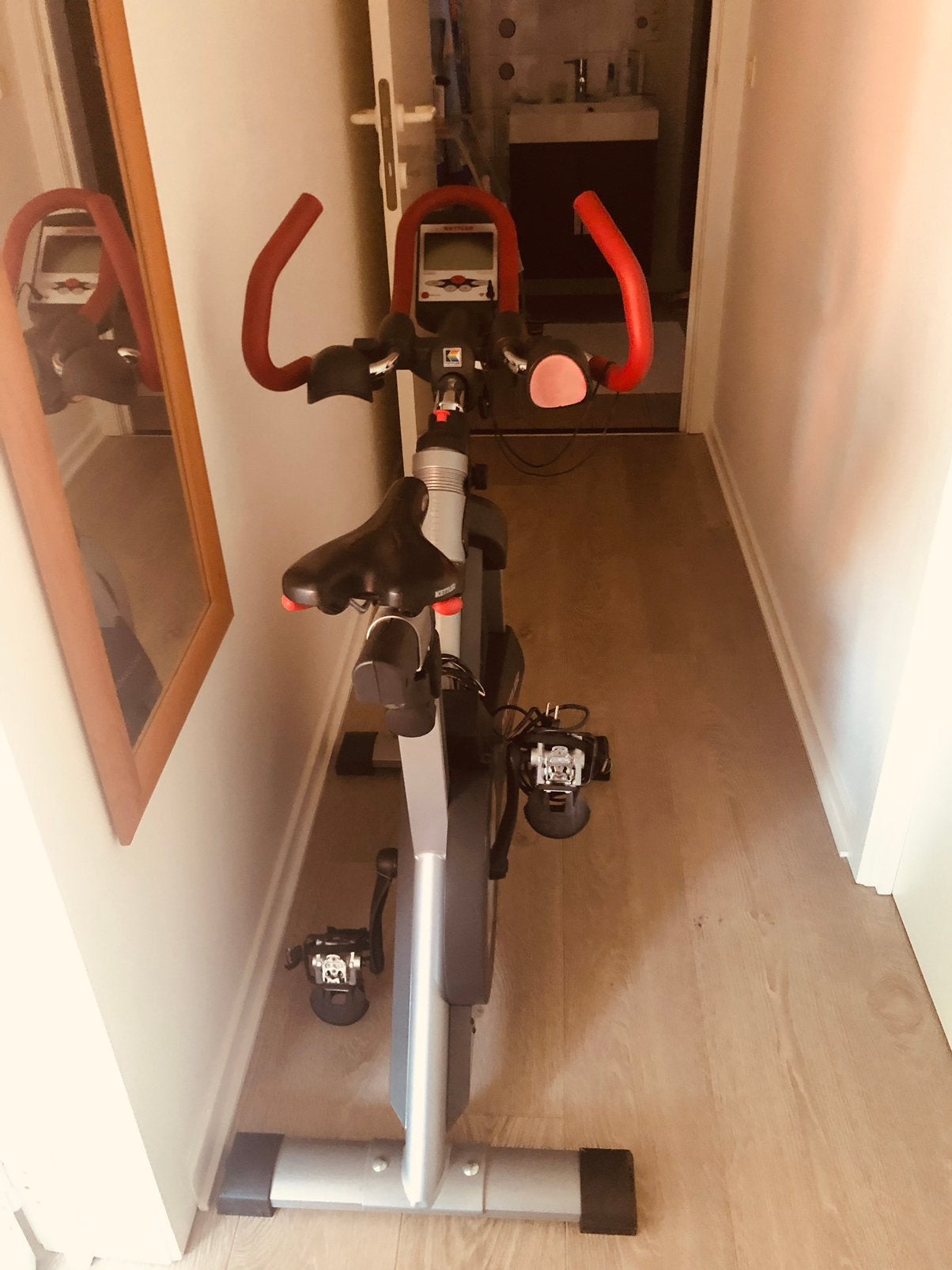 Hometrainer kettler ergoracer GT, Enlèvement, Utilisé, Vélo d'appartement
