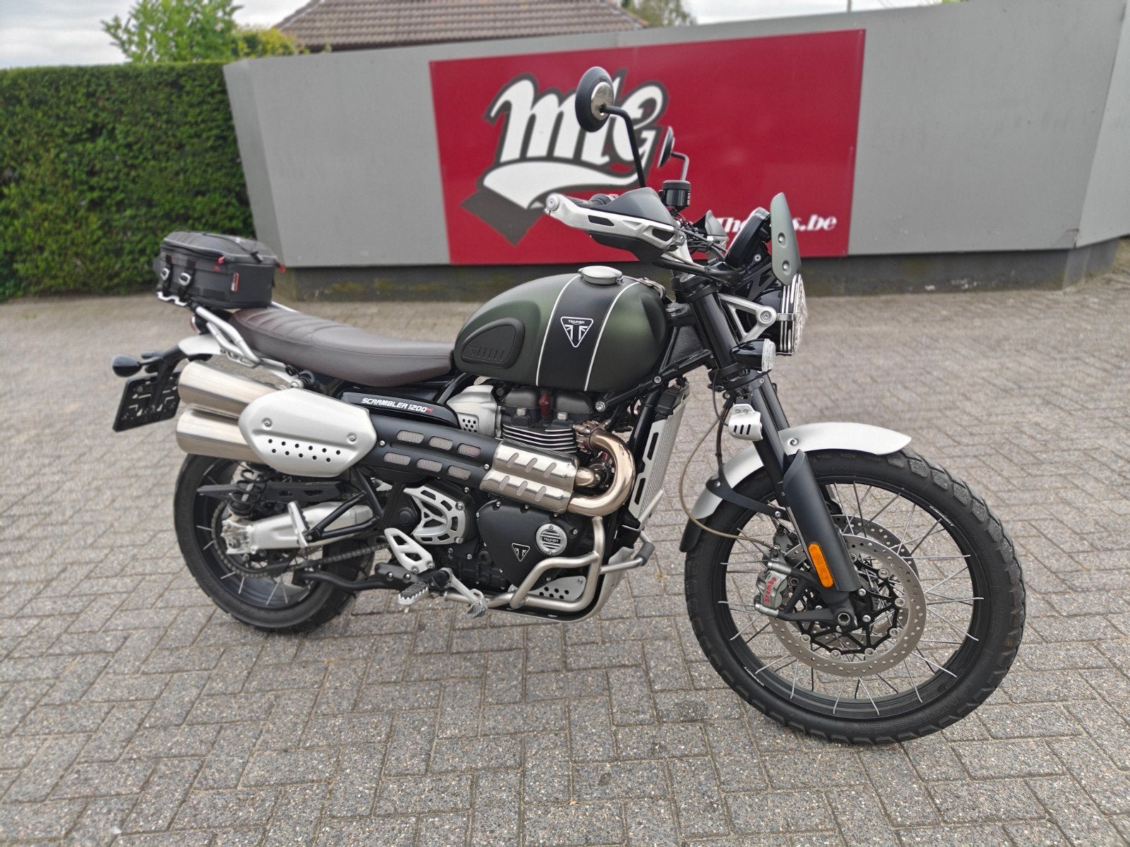 Triumph Scrambler 1200XC 2022 dkm, Motoren, 2 cilinders, Motorrijbewijs A, Handvatverwarming, Meer dan 35 kW