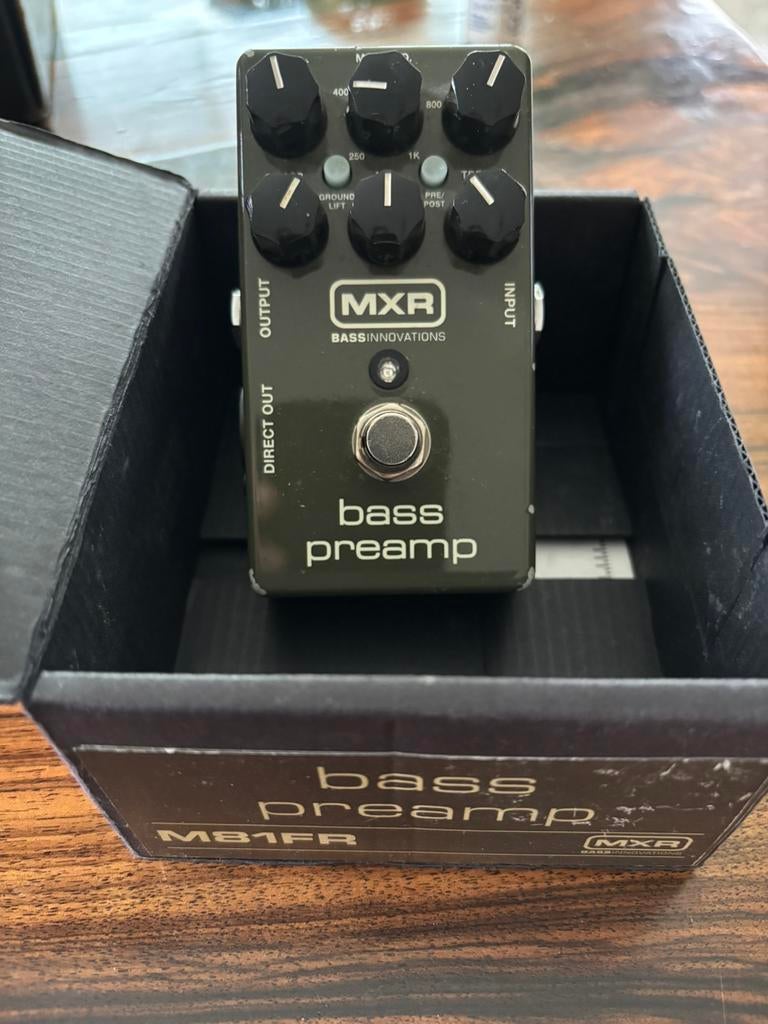 mxr M81 Bass Preamp DI, Ophalen of Verzenden, Zo goed als nieuw, Overige typen