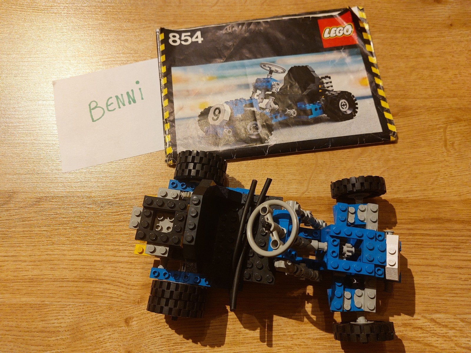 lego set 854 jaren 70, Kinderen en Baby's, Speelgoed | Duplo en Lego, Gebruikt, Lego, Ophalen of Verzenden, Compleet
