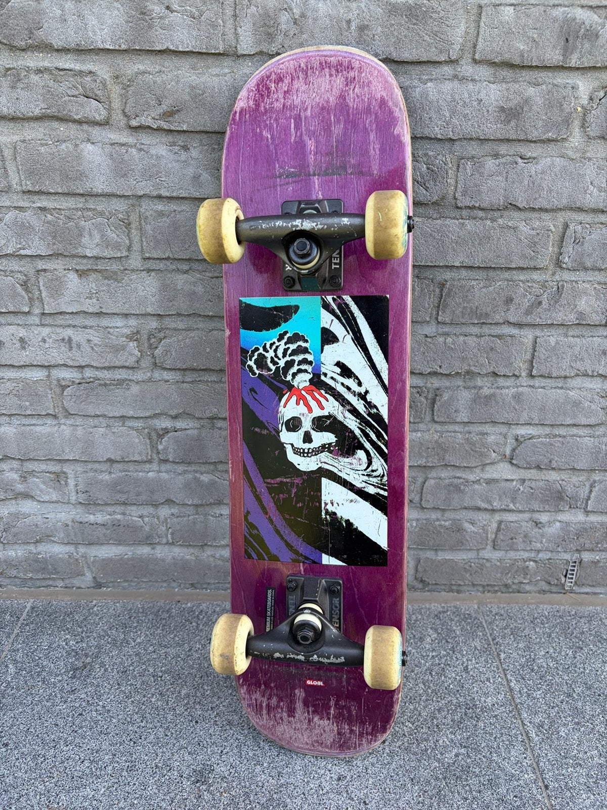 Globe Mt Warning Micro 6.5 compleet skateboard atmos, Sports & Fitness, Enlèvement ou Envoi, Utilisé, Skateboard