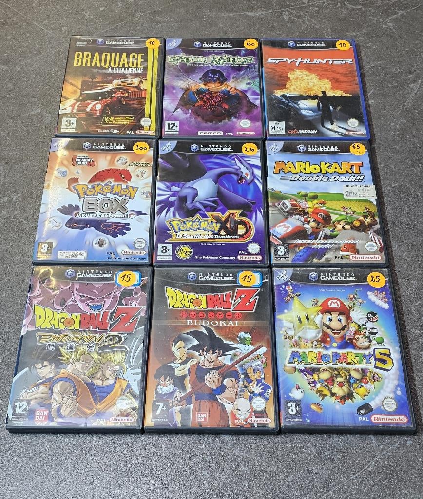 Gamecube-spelcollectie, Games en Spelcomputers, Games | Nintendo GameCube, Ophalen of Verzenden, Gebruikt