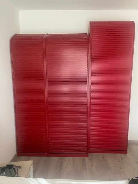 Amsterdammer kasten rood origineel, Ophalen, Gebruikt, 200 cm of meer, 50 tot 100 cm