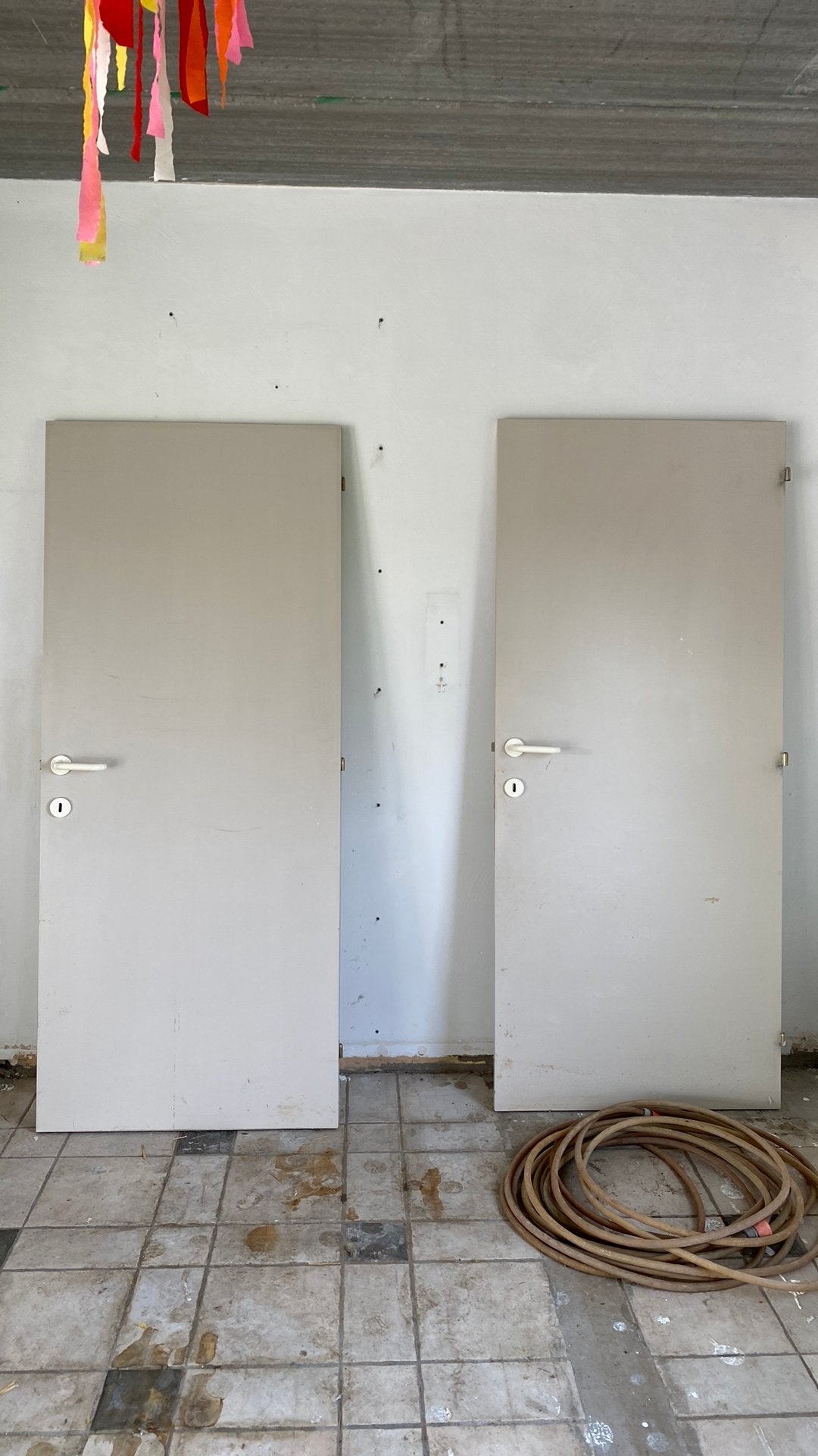 2 schilder deuren, Doe-het-zelf en Bouw, Ophalen, Gebruikt