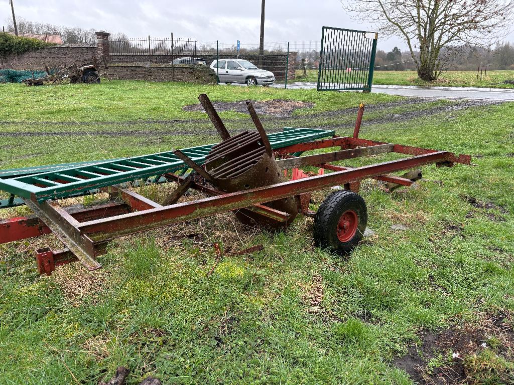 Vieille remorque a vendre, Enlèvement, Utilisé