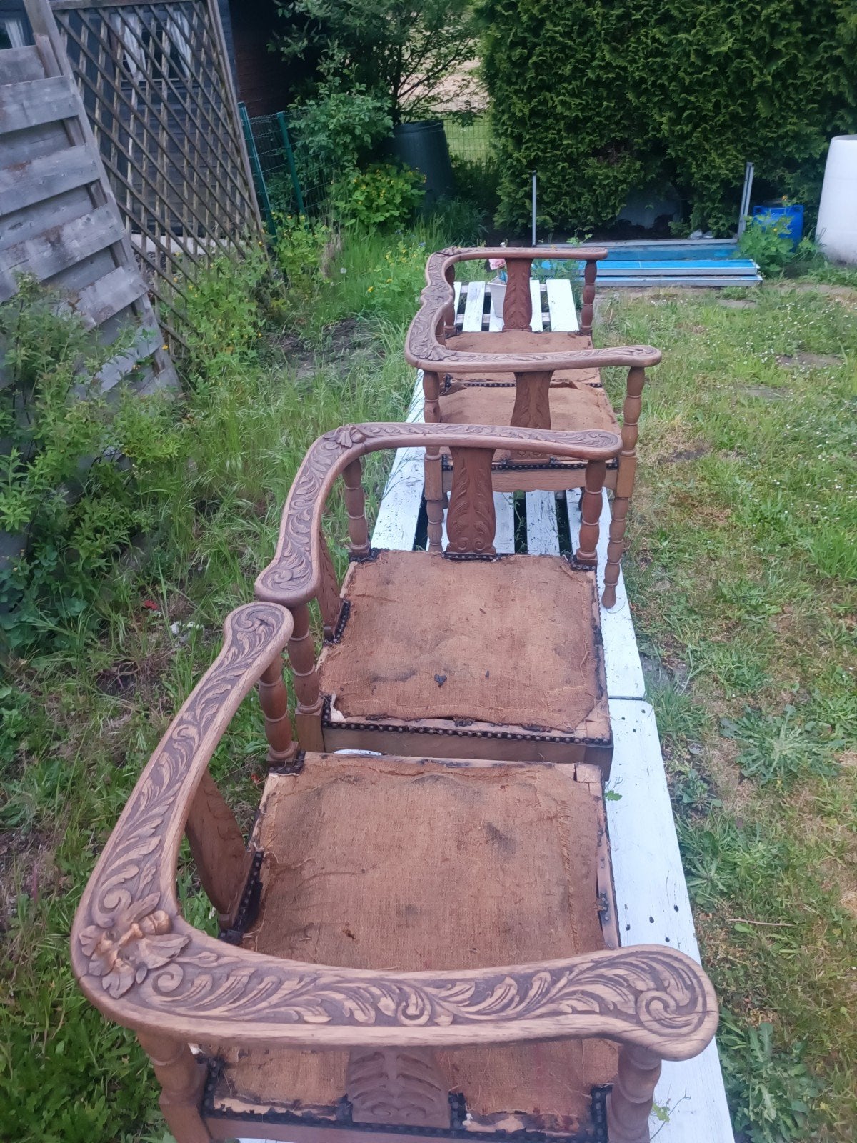 Set van 4 antieke stoelen - Moving, Ophalen