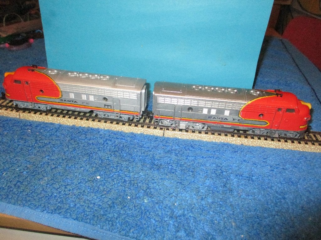 Marklin Santa Fé 3060 + 4060, Enlèvement ou Envoi, Utilisé, Locomotive, Märklin