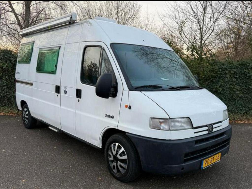 PÖSSL BUSCAMPER AIRCO! TURBO DIESEL, Buscamper of Camperbus, Ringverwarming, Fiat, Dakluik
