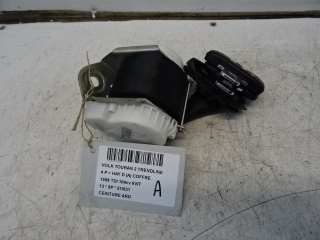 CEINTURE DE SECURITE ARRIERE DROITE Touran (1T1 / T2), Autos : Pièces & Accessoires, Utilisé, Volkswagen