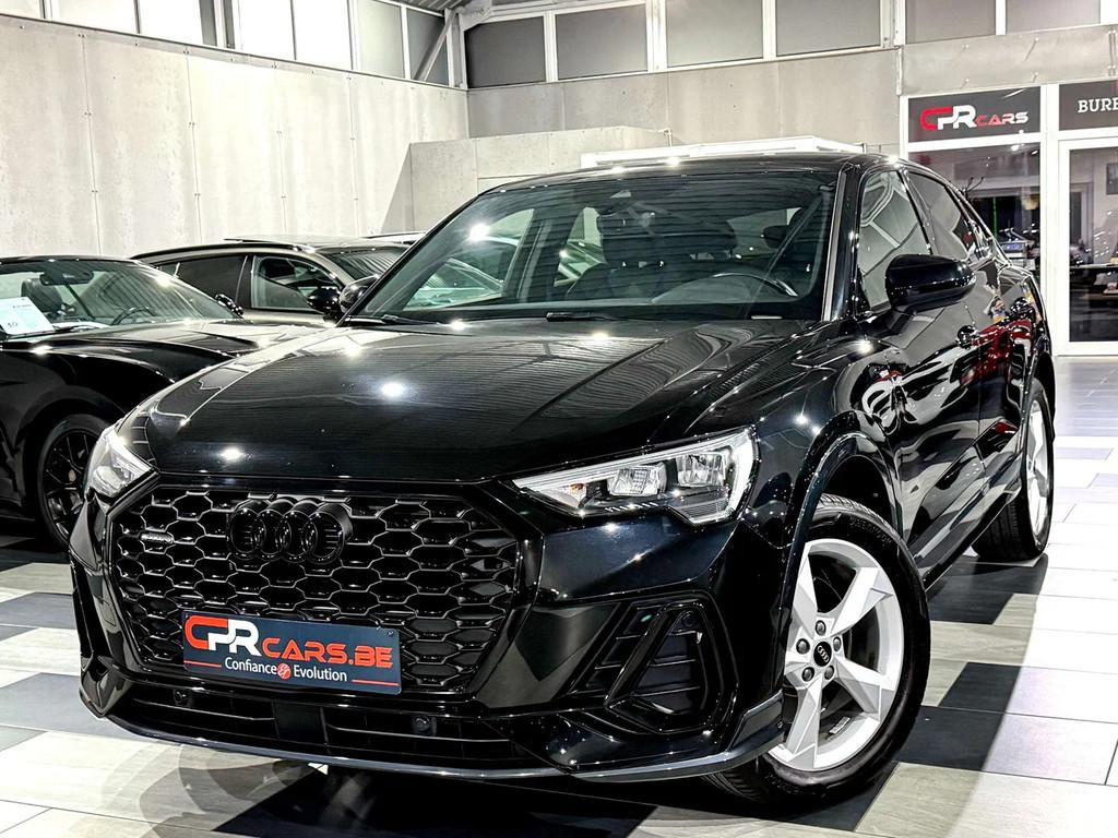 Audi Q3 Sportback 40 TFSI Quattro S line 1e Main Etat Neuf, Auto's, Gebruikt, 4 cilinders, 1984 cc, Zwart