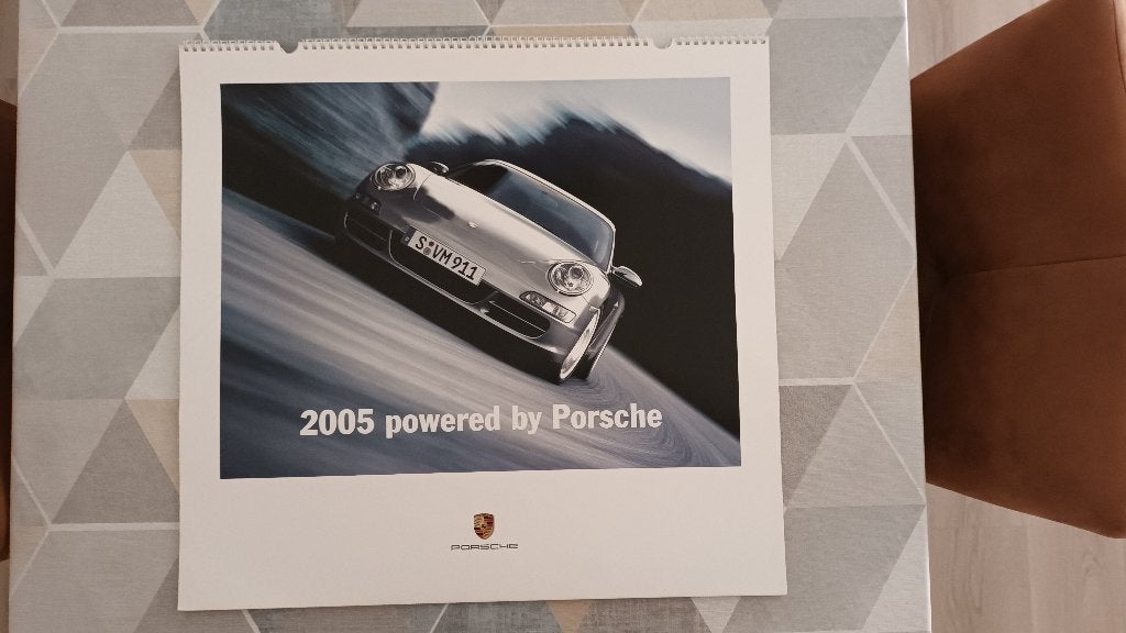 Porsche Kalender 2005, Diversen, Ophalen, Maandkalender, Gebruikt