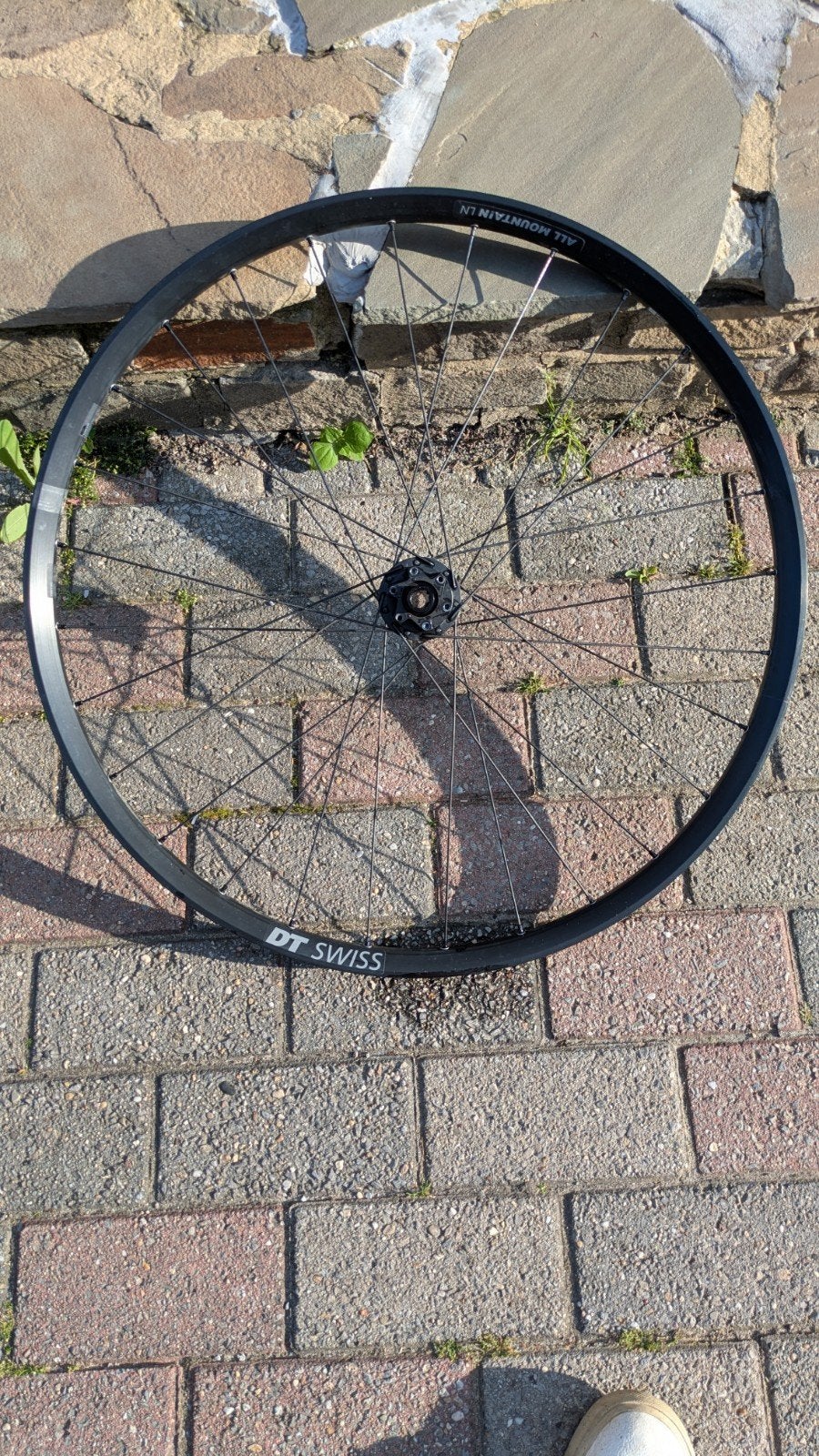 Paire de roues DT Swiss All Mountain+ disques Shimano, Vélos & Vélomoteurs, Vélos Pièces, Utilisé, Aluminium, Enlèvement