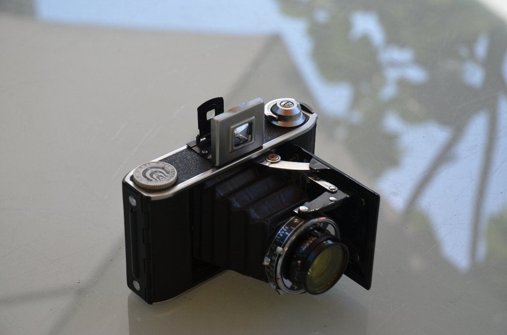 Antieke Voightländer Bessa 66  1939, Ophalen of Verzenden, Gebruikt, Compact, Overige Merken