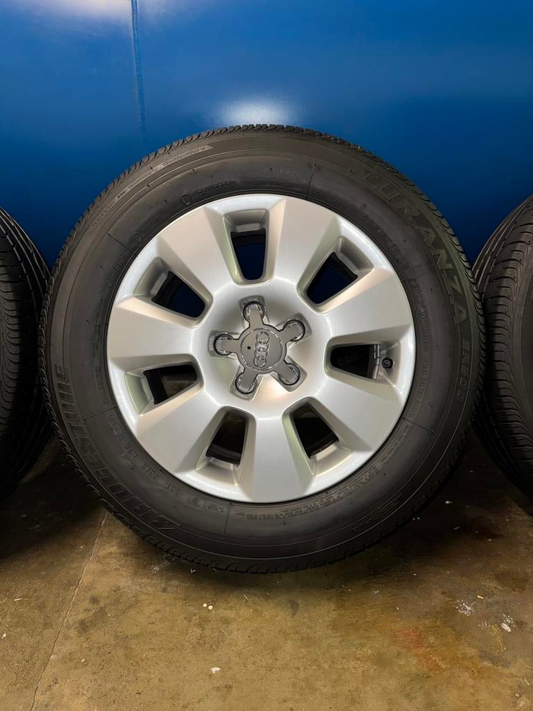 16” AUDİ A6 velgen met goede zomerbanden 5x112, Auto-onderdelen, Banden en Velgen, Ophalen, Gebruikt, 16 inch, Banden en Velgen
