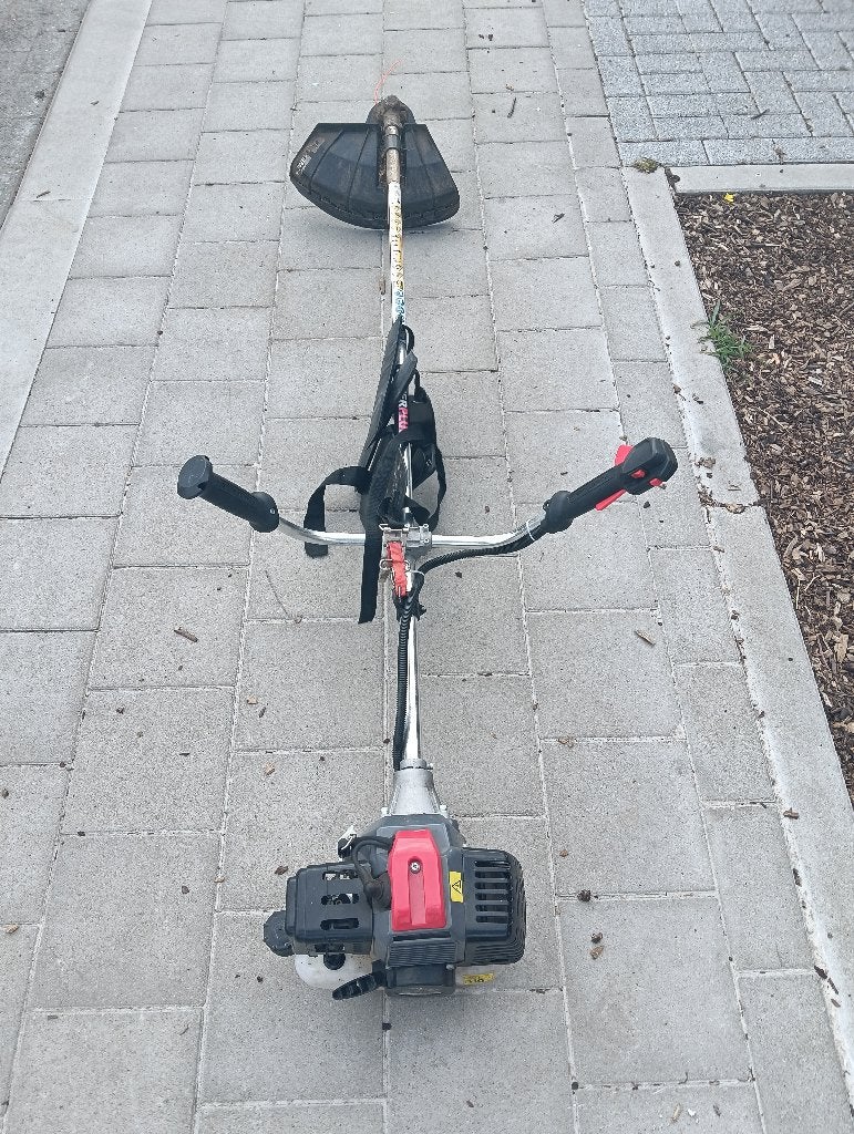 Bosmaaier met draad, benzinemotor., Tuin en Terras, Bosmaaiers, Gebruikt, Benzine, Ophalen