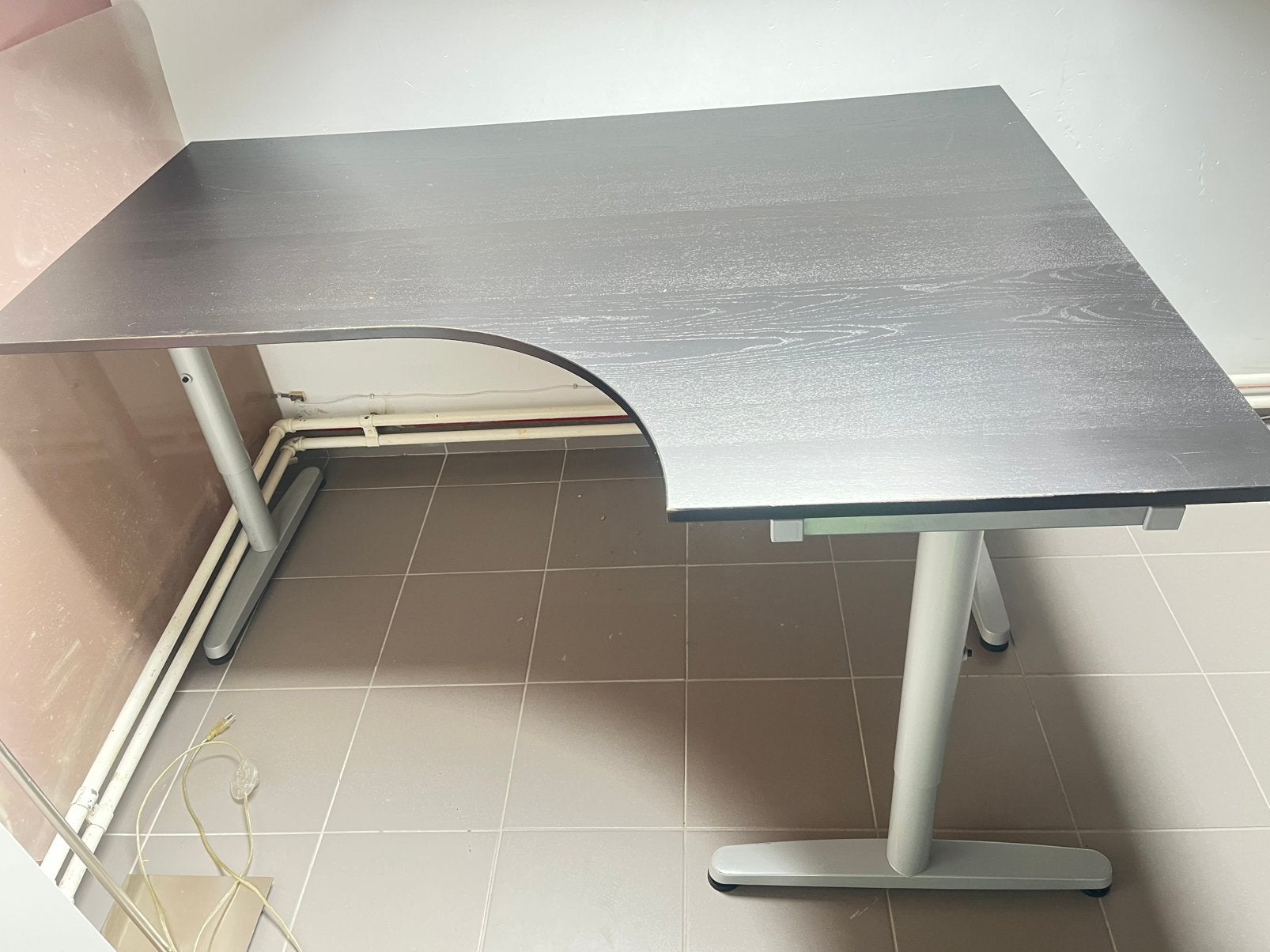 Bureau ikea, Huis en Inrichting, Bureaus, Ophalen, Gebruikt, IKEA, Hoekbureau