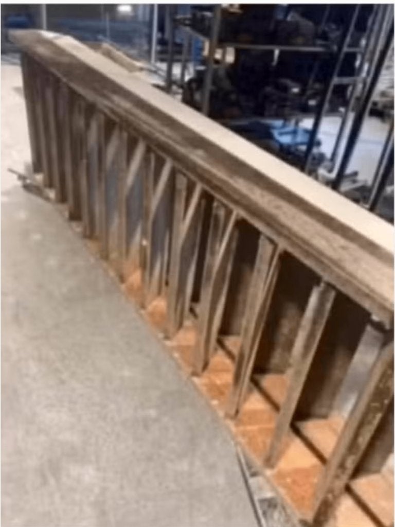 trap werftrappen, Ophalen, Gebruikt, Trap