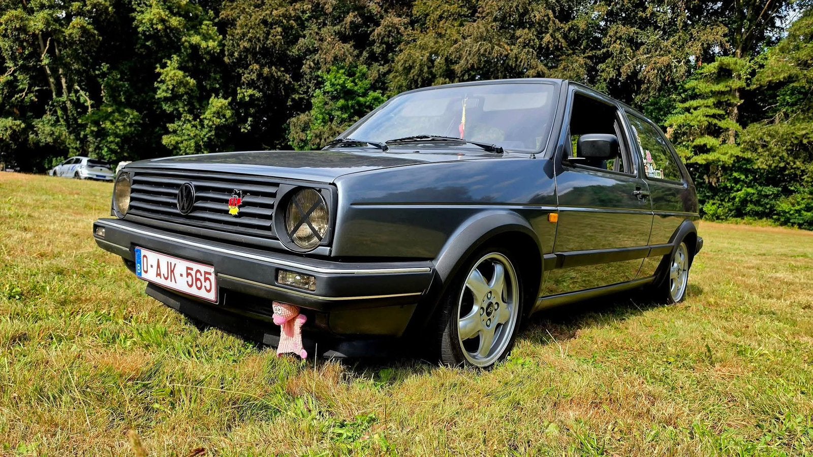 VW Golf 2, Auto's, Voorwielaandrijving, Dealer onderhouden, Stof, 4 cilinders