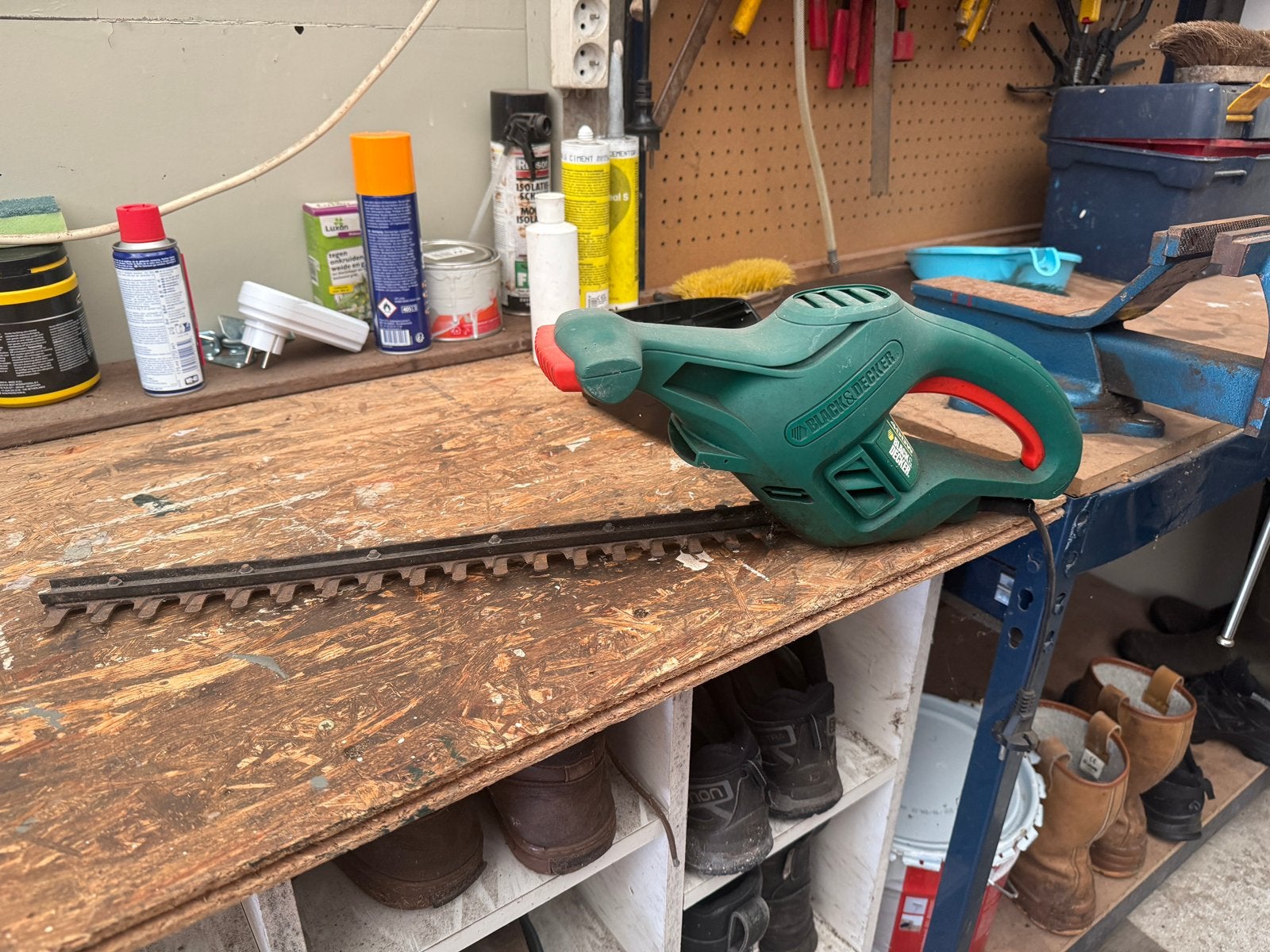 Haagschaar black and decker 40cm, Enlèvement, Comme neuf