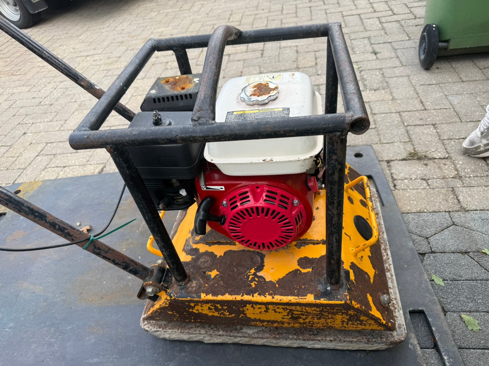 Trilplaat 120kg, Doe-het-zelf en Bouw, Gereedschap | Overige machines, Ophalen