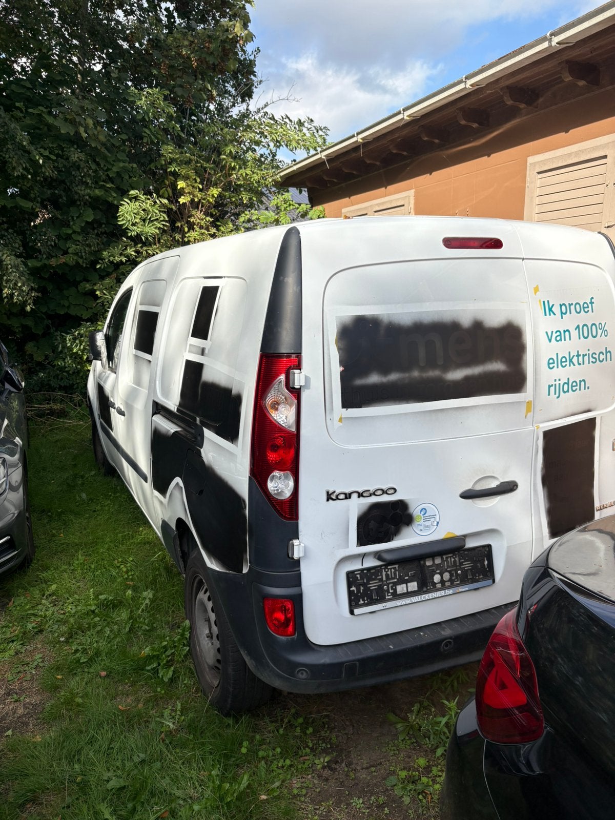 Renault Kango ZE 2013 pour pieces, Autos, Achat, Euro 6, 2 places, Noir