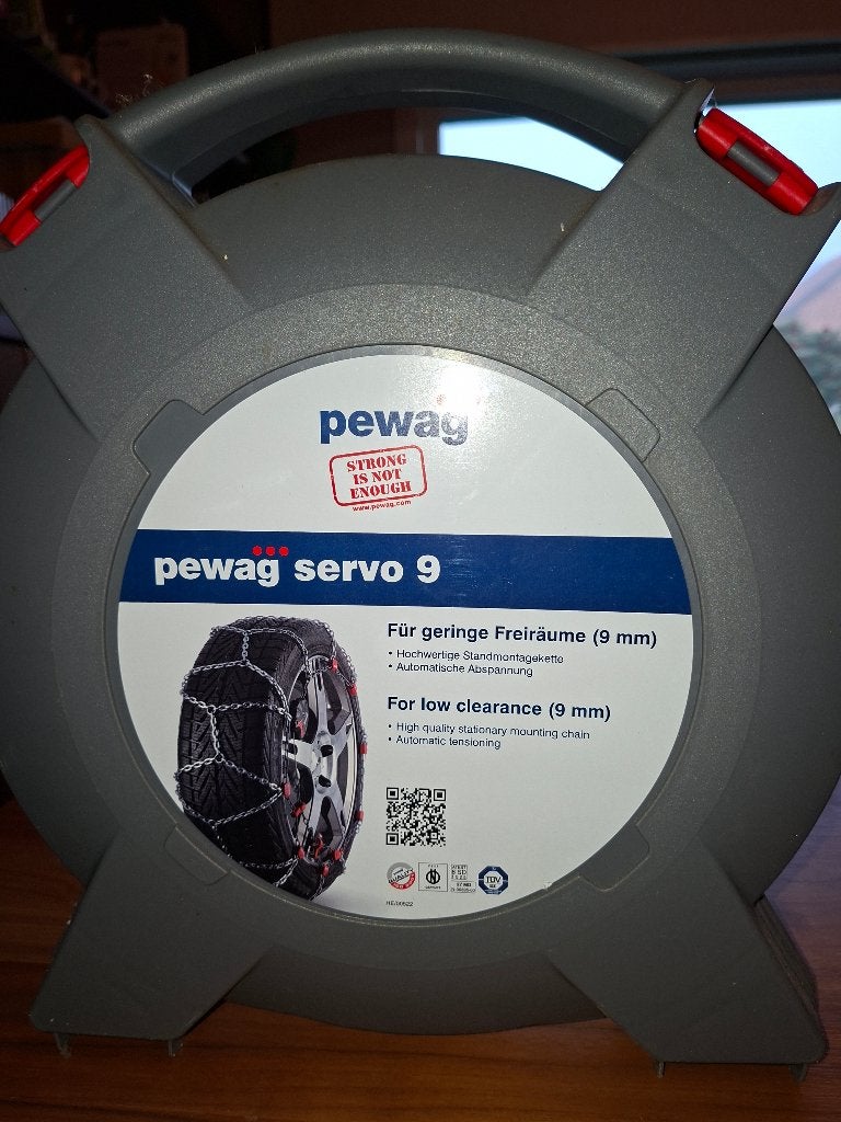 Sneeuwkettingen pewag servo 9, Auto diversen, Ophalen, Zo goed als nieuw