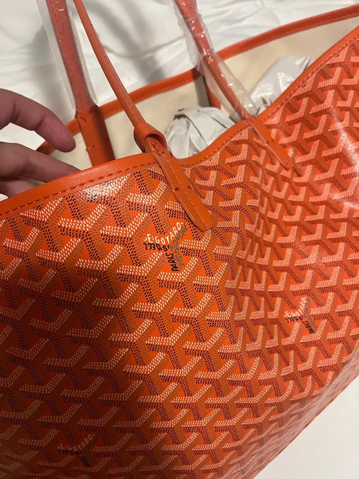 Sac Goyard faux orange, Enlèvement ou Envoi, Bleu