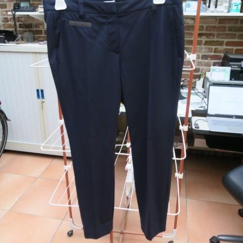 Geklede plooibroek bies strass Brunello Cucinelli 42 (it 46), Maat 42/44 (L), Nieuw, Ophalen of Verzenden, Lang