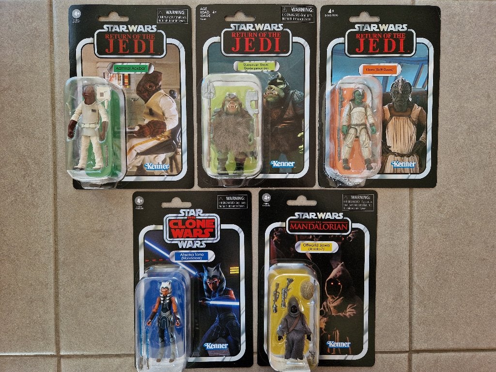 Star Wars Hasbro Vintage Collection Gamorrean Ackbar Klaatu, Verzamelen, Ophalen of Verzenden, Nieuw, Actiefiguurtje