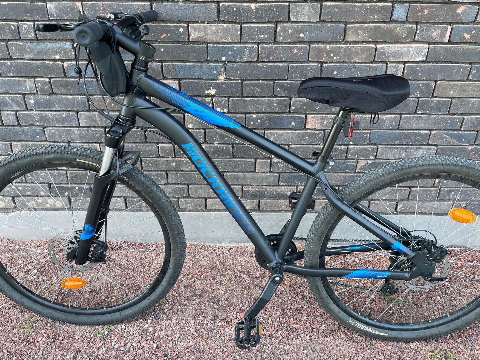 fiets Rockrider ST 120 mountainbike (maat M), Fietsen en Brommers, Fietsen | Mountainbikes en ATB, Ophalen, Zo goed als nieuw