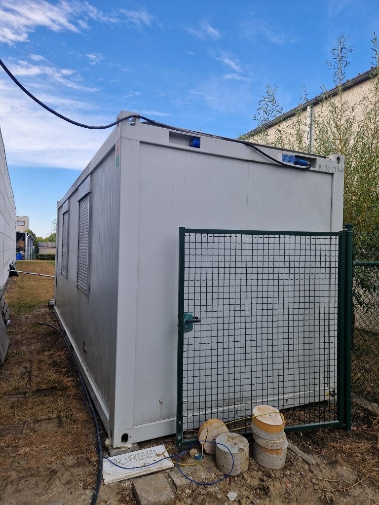 Bureaucontainer, Enlèvement