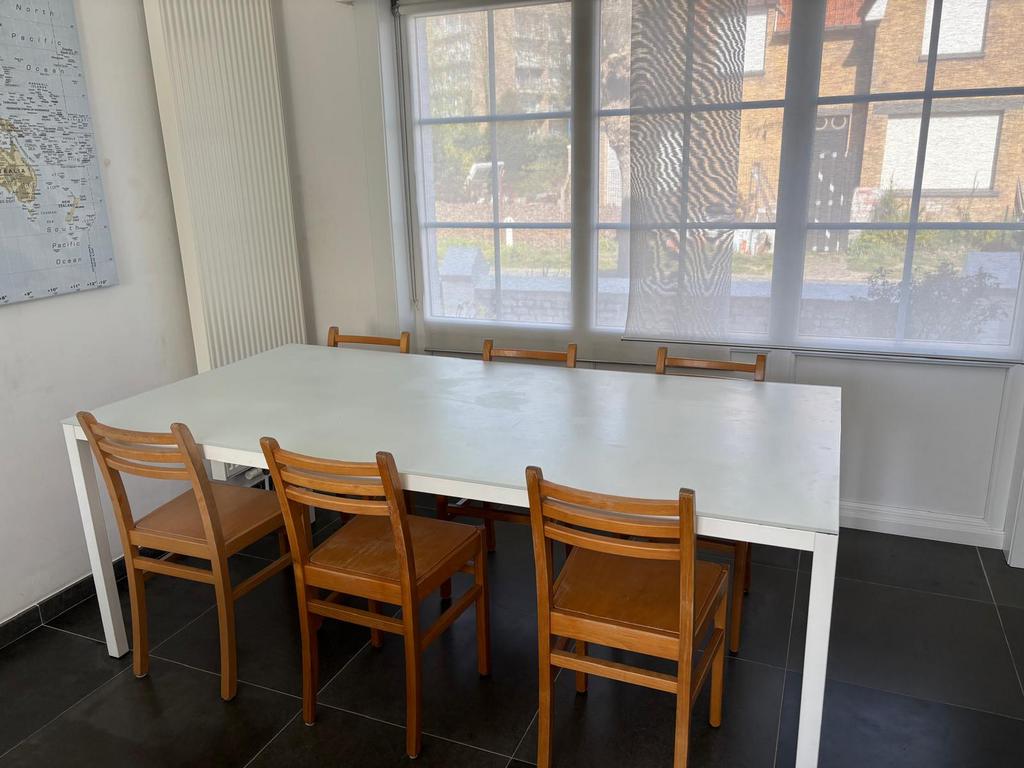 Eettafel, Maison & Meubles, Tables | Tables à manger, Enlèvement, Verre