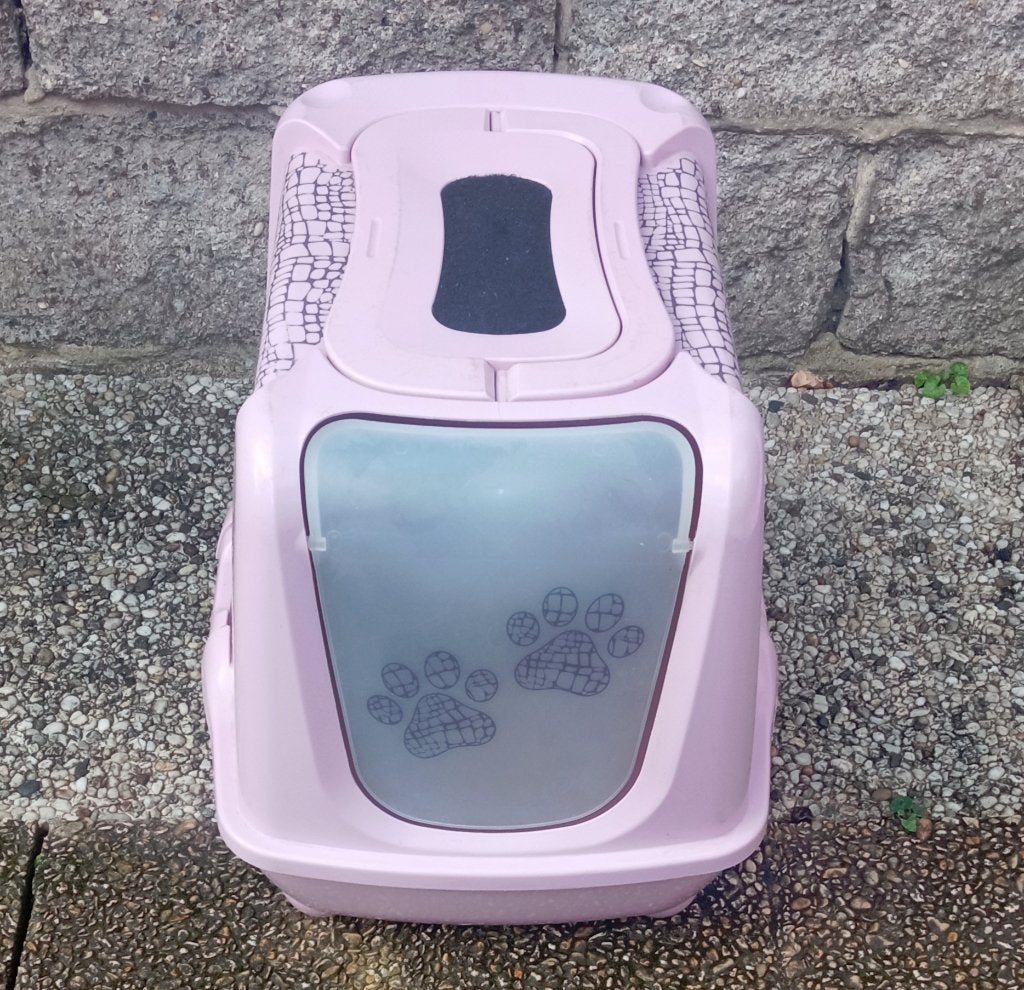Litière maison de toilette pour chat, Ophalen, Gebruikt, Gesloten