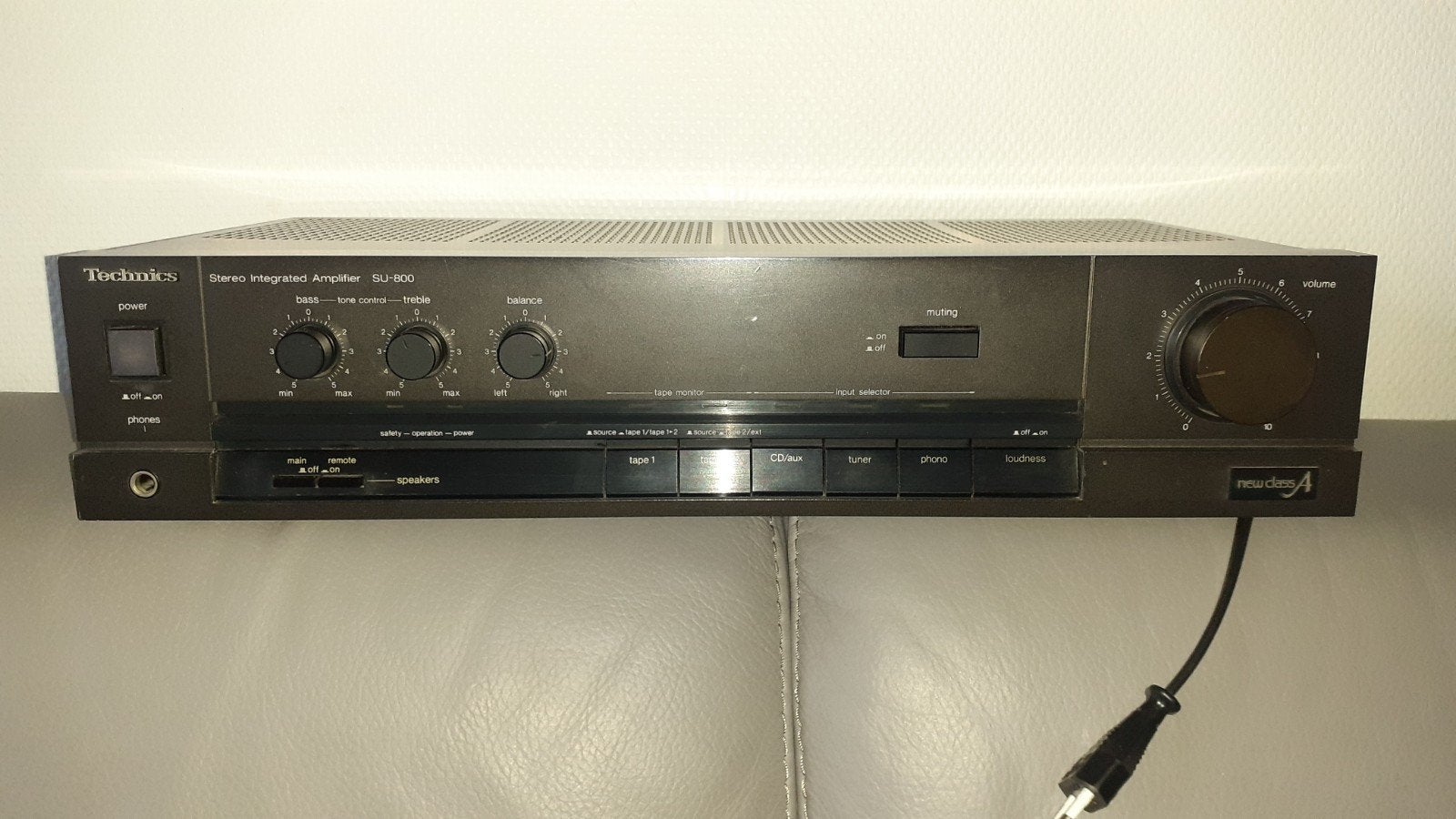 Technics  model su-800 stero intergrated amplifier., Enlèvement